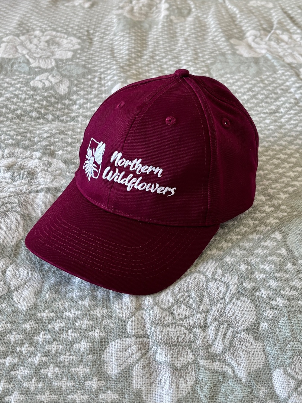 Northern Wildflowers 100% Cotton Baseball Hat